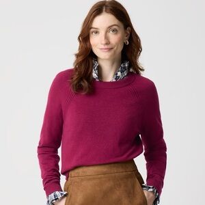 NWT J.Crew‎ Woodridge Wool-blend Boyfriend Sweater